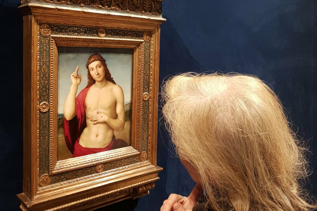 Visita guidata - La Pinacoteca Tosio Martinengo di Brescia Cristo benedicente di Raffaello nella Pinacoteca Tosio Martinengo di Brescia