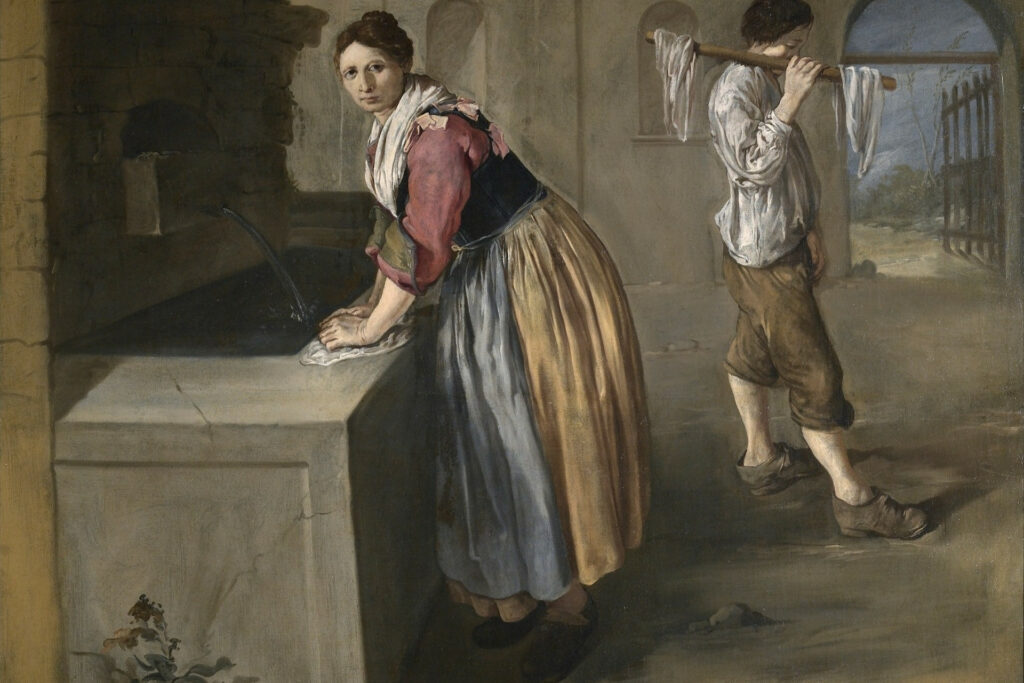 Visita guidata - La Pinacoteca Tosio Martinengo di Brescia Lavandaia, opera dipinta da Giacomo Ceruti nel 1735