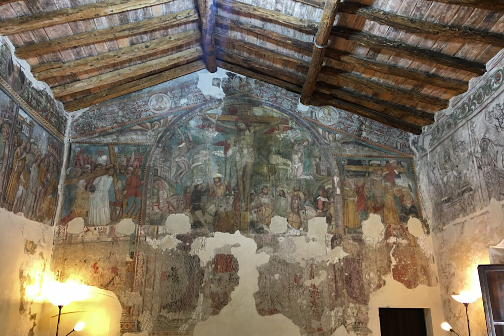 Visita guidata - San Pietro in Lamosa Crocifissione affrescata nella disciplina della Maddalena