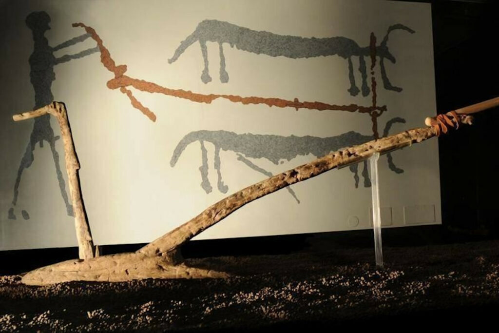 Fotografia dell'aratro detto di Trittolemo del Museo Rambotti di desenzano