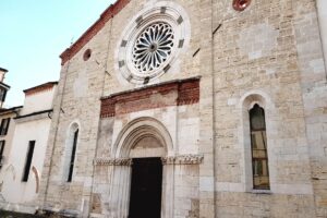 Facciata della chiesa di San Francesco d'Assisi a Brescia, XIII sec.