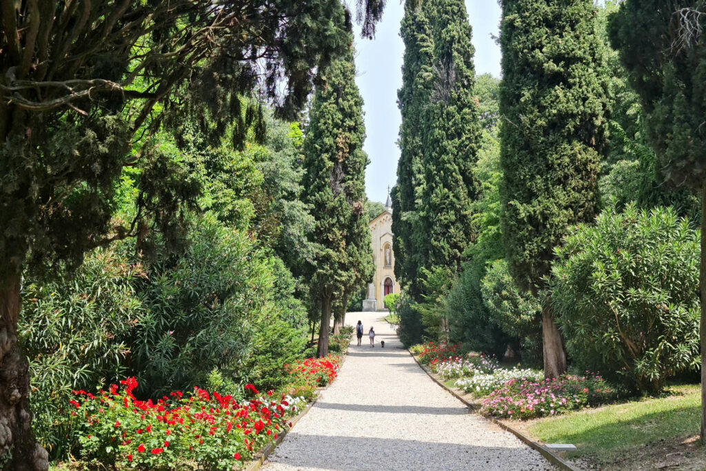 Visita guidata - San Martino della Battaglia Viale d'ingresso all'ossario