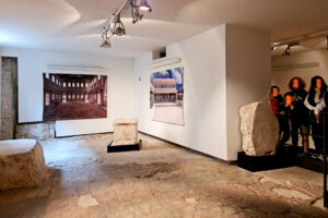 Interno della Basilica romana di Brescia