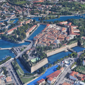 Peschiera del Garda: foto satellitare