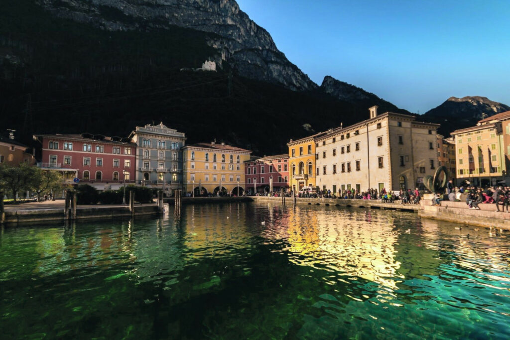 Piazza Catena a Riva del Garda