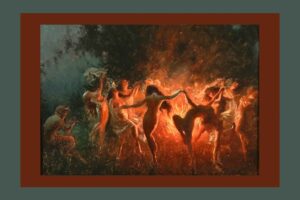Fire dance, Joseph Tomanek, 1889